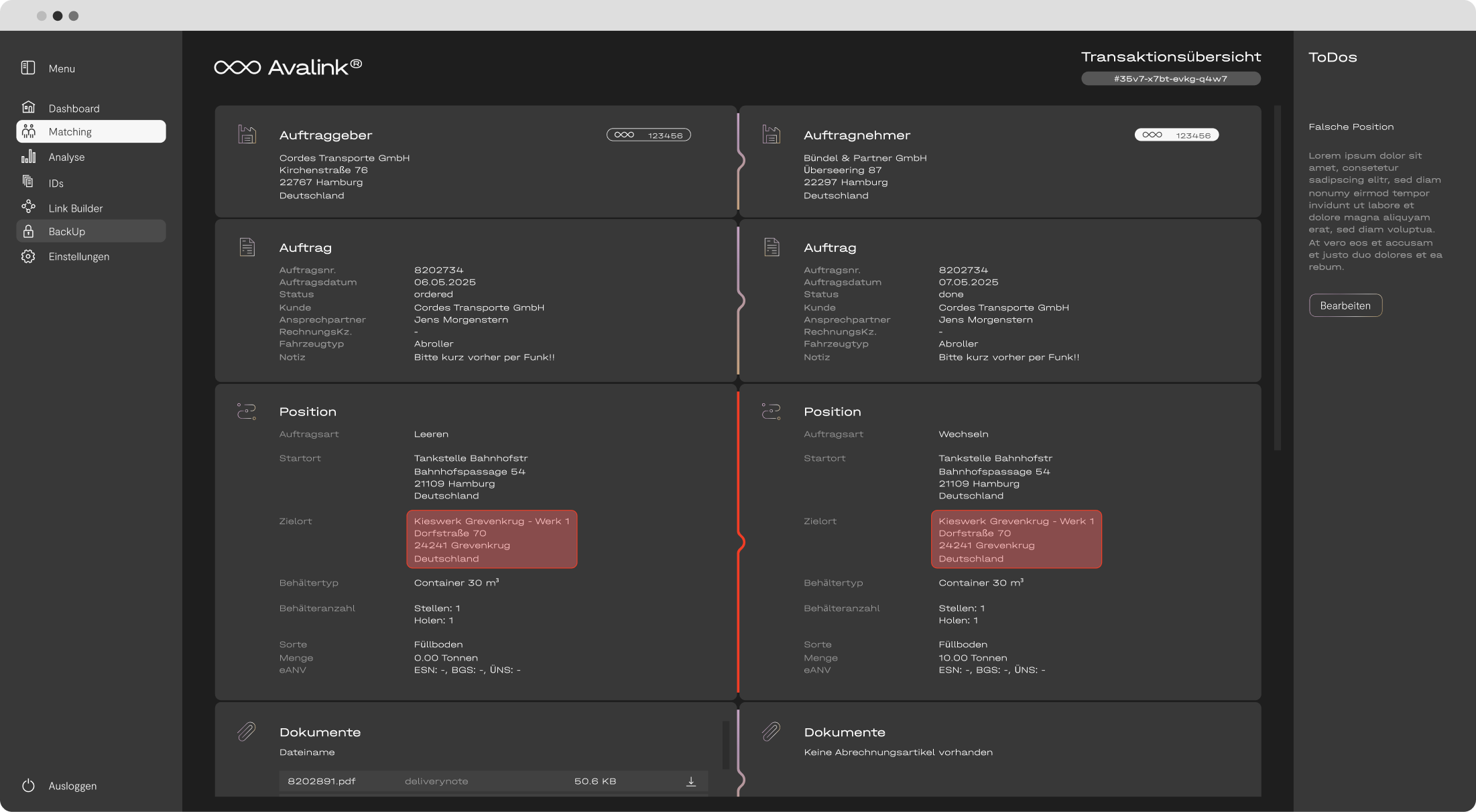 Avalink UI 1